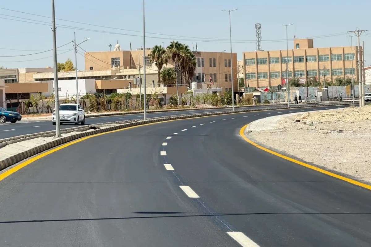 وزارة الأشغال تنجز تأهيل الطريق التنموي في معان بكلفة 350 ألف دينار