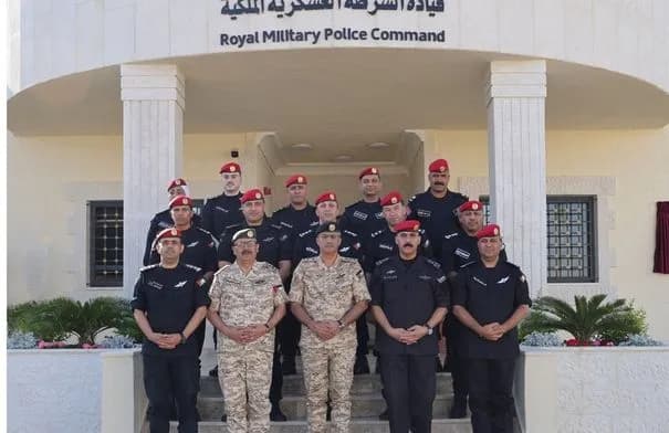 الحراسيس يفتتح المبنى الجديد لقيادة الشرطة العسكرية الملكية