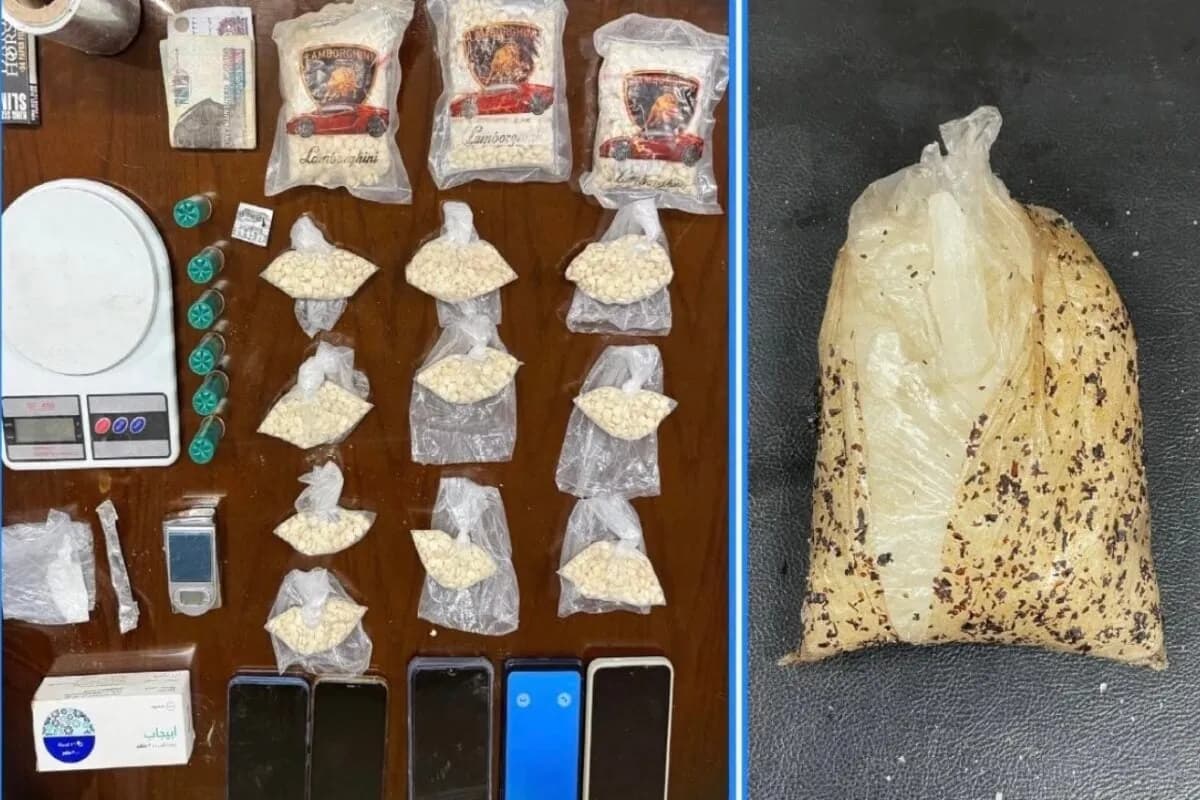 مكافحة المخدرات تقبض على 14 تاجراً ومروجاً في 8 قضايا نوعية