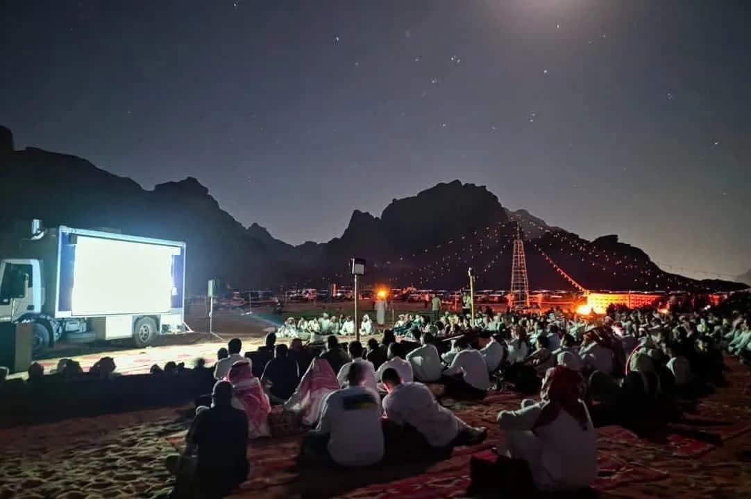 زين ترعى العرض الصحراوي لفيلم 'ظل الصقر' في وادي رم