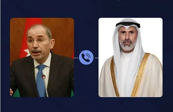 الصفدي يبحث مع نظيره الكويتي جهود خفض التصعيد في المنطقة