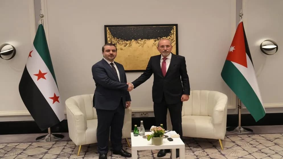 الصفدي يبدأ زيارة إلى دمشق ويلتقي الشرع والشيباني