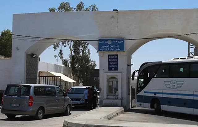 تعديل ساعات العمل بجسر الملك حسين خلال أيلول