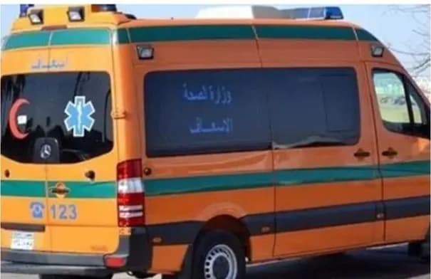 سائق إسعاف في القليوبية يفجع بمصرع نجله وابن شقيقته في حادث تصادم